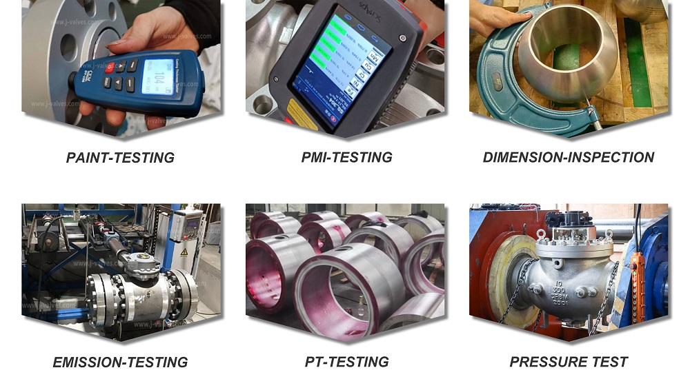  API 598 shell and seat test of a pneumatic trunnion ball valve with torque record at the J-VALVES test bench