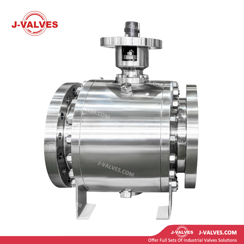 Metal Sealed Stainless Steel Trunnion Mounted Ball Valve